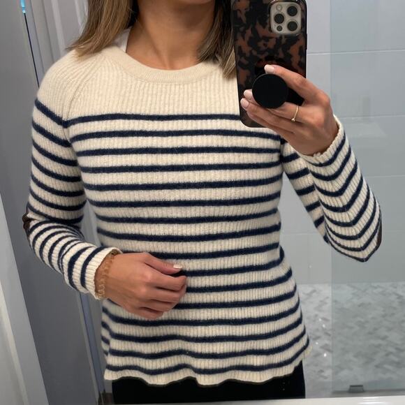 Madewell Crewneck Striped Sweater S - Picture 6 of 6